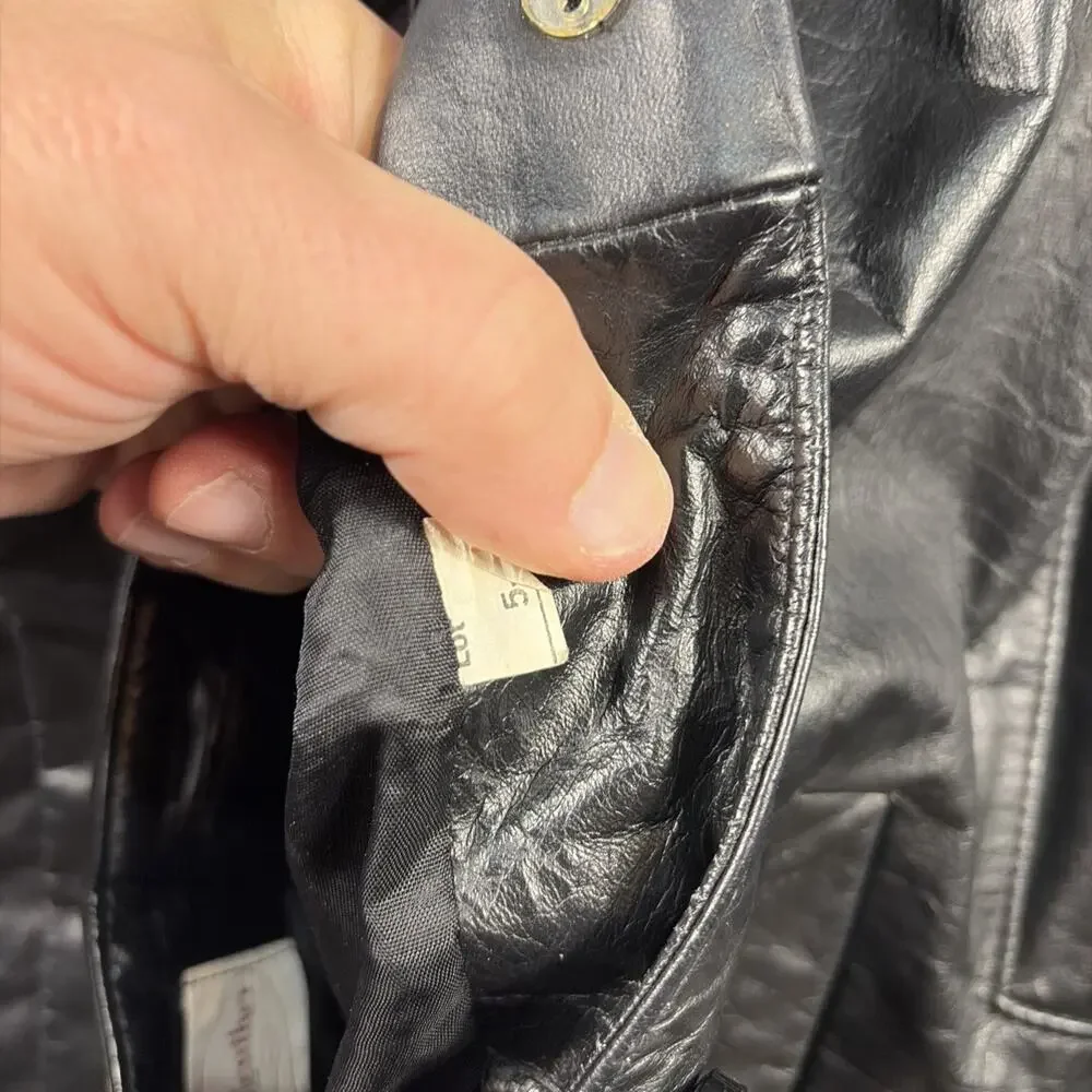 General Clothing vtg leather
